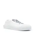 Moschino logo-debossed low-top sneakers - White