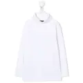 Il Gufo roll neck pullover sweater - White