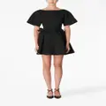 Carolina Herrera bow-detail V-back dress - Black