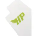 Heron Preston HP Fly logo-intarsia socks - White