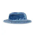 Diesel C-Lib-Fisher denim bucket hat - Blue