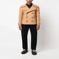 Dsquared2 double-breasted buttoned coat - Neutrals
