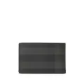 Burberry check-print bifold wallet - Black