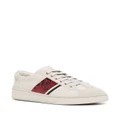 Bally panelled low-top leather sneakers - White