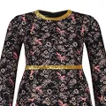 Giambattista Valli Popping Paisley-embroidered sequinned minidress - Black