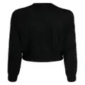 Theory mock-neck knitted jumper - Black
