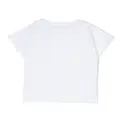 Balmain Kids logo-print cotton T-shirt - White