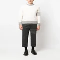 Thom Browne drop-crotch trousers - Grey