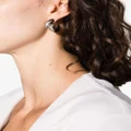 Lanvin Sequence rhinestone-embellished earrings - Silver