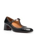 Chie Mihara 70mm leather Mary Jane pumps - Black