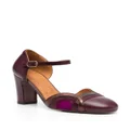 Chie Mihara Wimo 85mm leather pumps - Purple