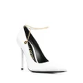 TOM FORD 110mm patent leather pumps - White
