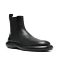 Jil Sander leather ankle boots - Black
