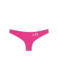 Dsquared2 Icon-print cotton-stretch thong - Pink