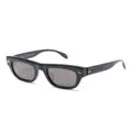 Alexander McQueen tinted square-frame sunglasses - Black
