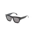 Alexander McQueen tinted square-frame sunglasses - Black