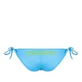 Dsquared2 Technicolor logo-print bikini bottoms - Blue