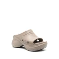 Balenciaga Pool Crocs™ slide sandals - Neutrals