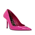 Philipp Plein pointed-toe leather pumps - Pink