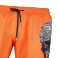 Philipp Plein skull-print swim shorts - Orange