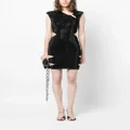 Philipp Plein crystal-embellished mini dress - Black