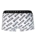 Philipp Plein logo-waistband logo-print boxers - White