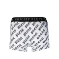 Philipp Plein logo-waistband logo-print boxers - White