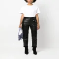 IRO Aysel leather trousers - Black