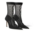 Jimmy Choo Psyche 110mm pointed-toe boots - Black