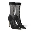 Jimmy Choo Psyche 110mm pointed-toe boots - Black