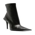 Balenciaga Witch 110mm leather boots - Black