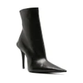 Balenciaga Witch 110mm leather boots - Black