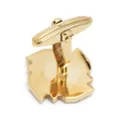 Lanvin geometric-shape polished cufflinks - Gold