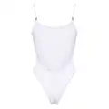 Dsquared2 Be Icon open-back swimsuit - White