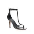 ISABEL MARANT 90mm open-toe leather sandals - Black