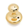 Lanvin polished rounded-shape cufflinks - Gold