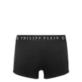 Philipp Plein logo-waistband stretch-cotton boxers - Black