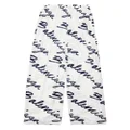 Balenciaga Scribble pajama trousers - White