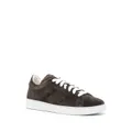 Kiton low-top suede sneakers - Brown