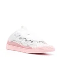 Lanvin Curb lace-up sneakers - Pink