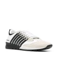 Dsquared2 Boxer stripe-print sneakers - White