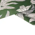 La DoubleJ Lilium Avorio-print tablecloth (180x280cm) - Green