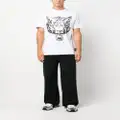 Plein Sport SS Chrome Tiger cotton T-shirt - White