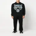 Plein Sport Chrome Tiger cotton sweatshirt - Black