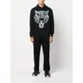 Plein Sport Chrome Tiger cotton sweatshirt - Black