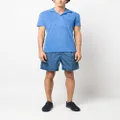 Orlebar Brown short-sleeved terry-cloth polo shirt - Blue