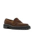 Proenza Schouler lug-sole platform leather loafers - Brown