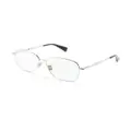Kenzo oversize square-frame glasses - Silver