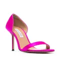 Aquazzura Uptown 105mm satin sandals - Pink