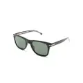 BOSS square-frame tinted sunglasses - Black